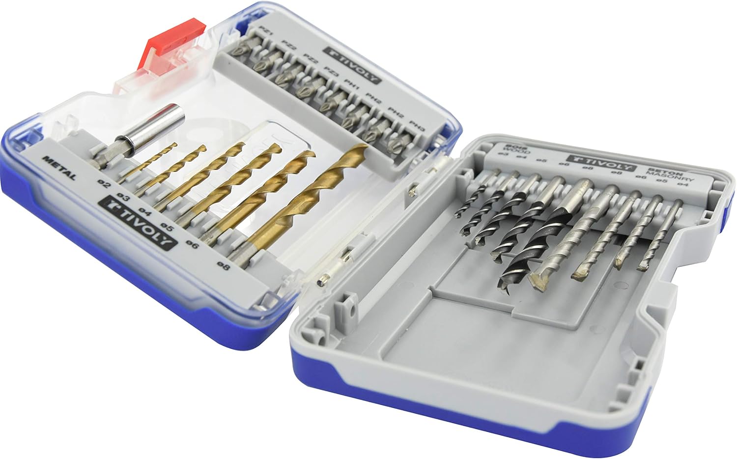 Tivoly 11901170047 T23 LED Case of Drill Bits, 23 Pieces, Non Concerné - Image 5