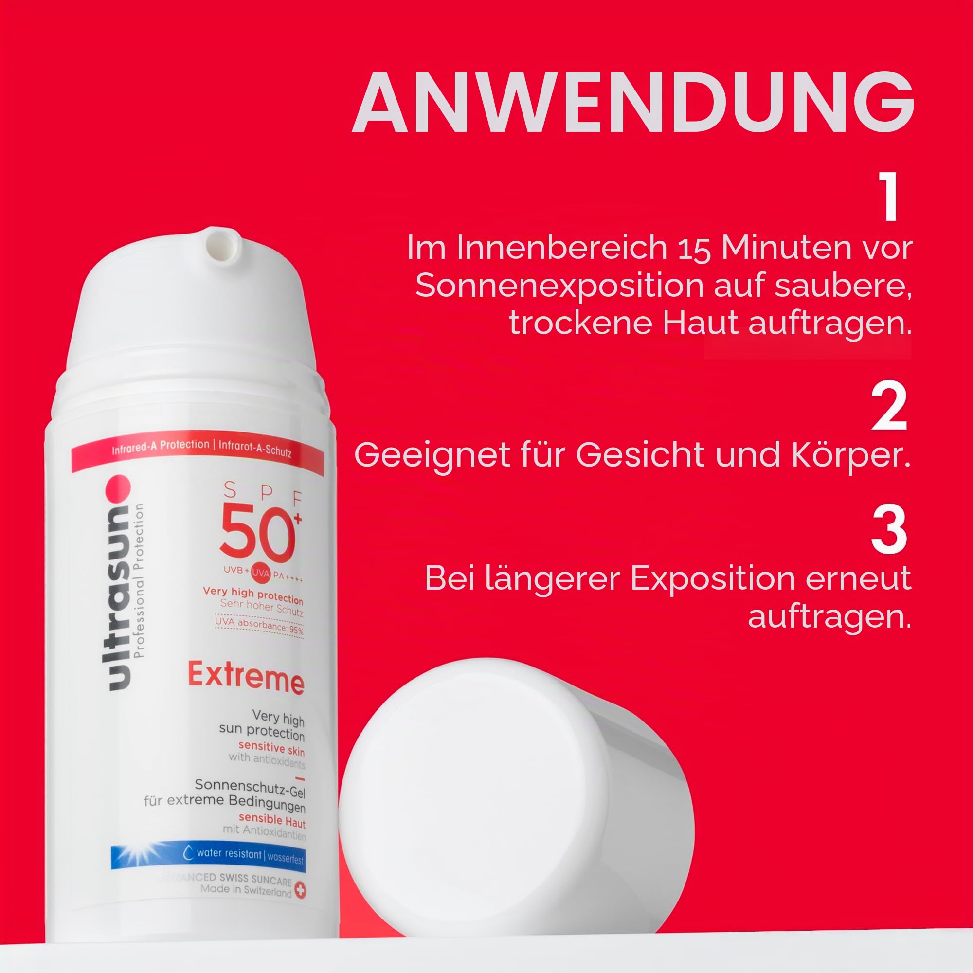 Ultrasun Extreme SPF50+ Sonnenschutz, 400ml