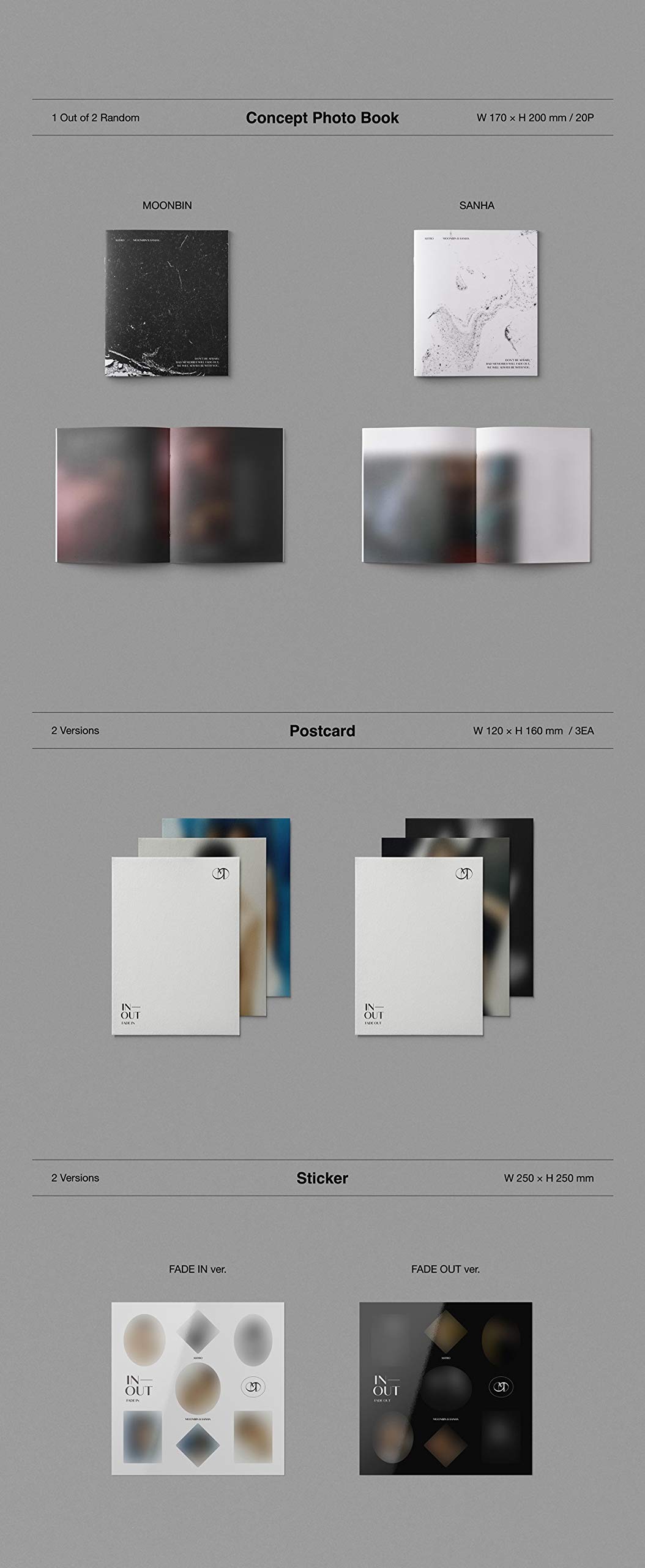 Astro Moonbin & Sanha - IN-OUT [Fade In+Fade Out ver. Full