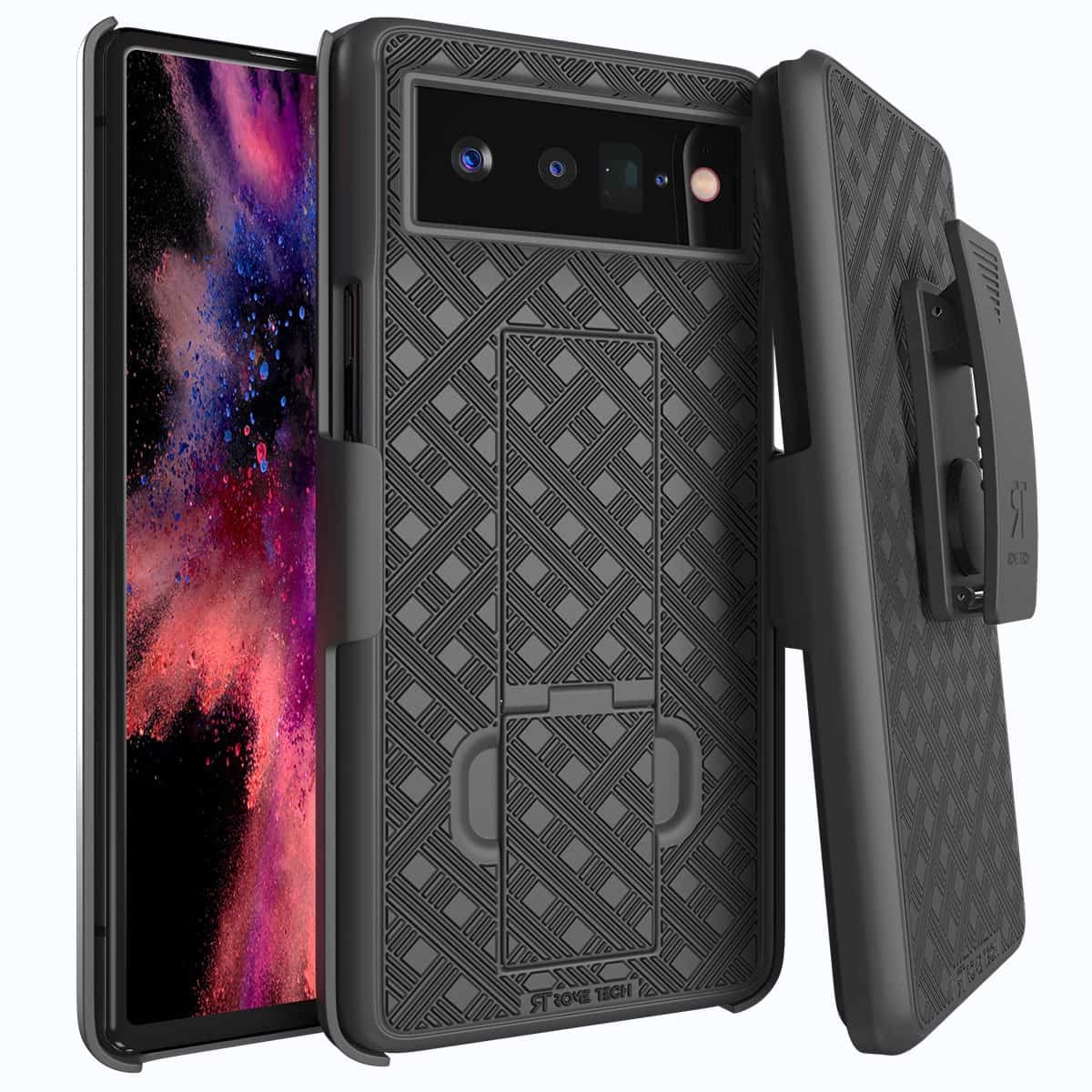 Coque Google Pixel 6 Pro anti-chute pour éviter les rayures avec support béquille - 6