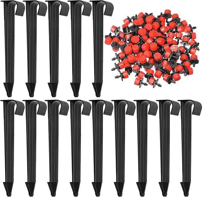 30 Pieces 1/2 Inch Irrigation Tubing Stakes Irrigation