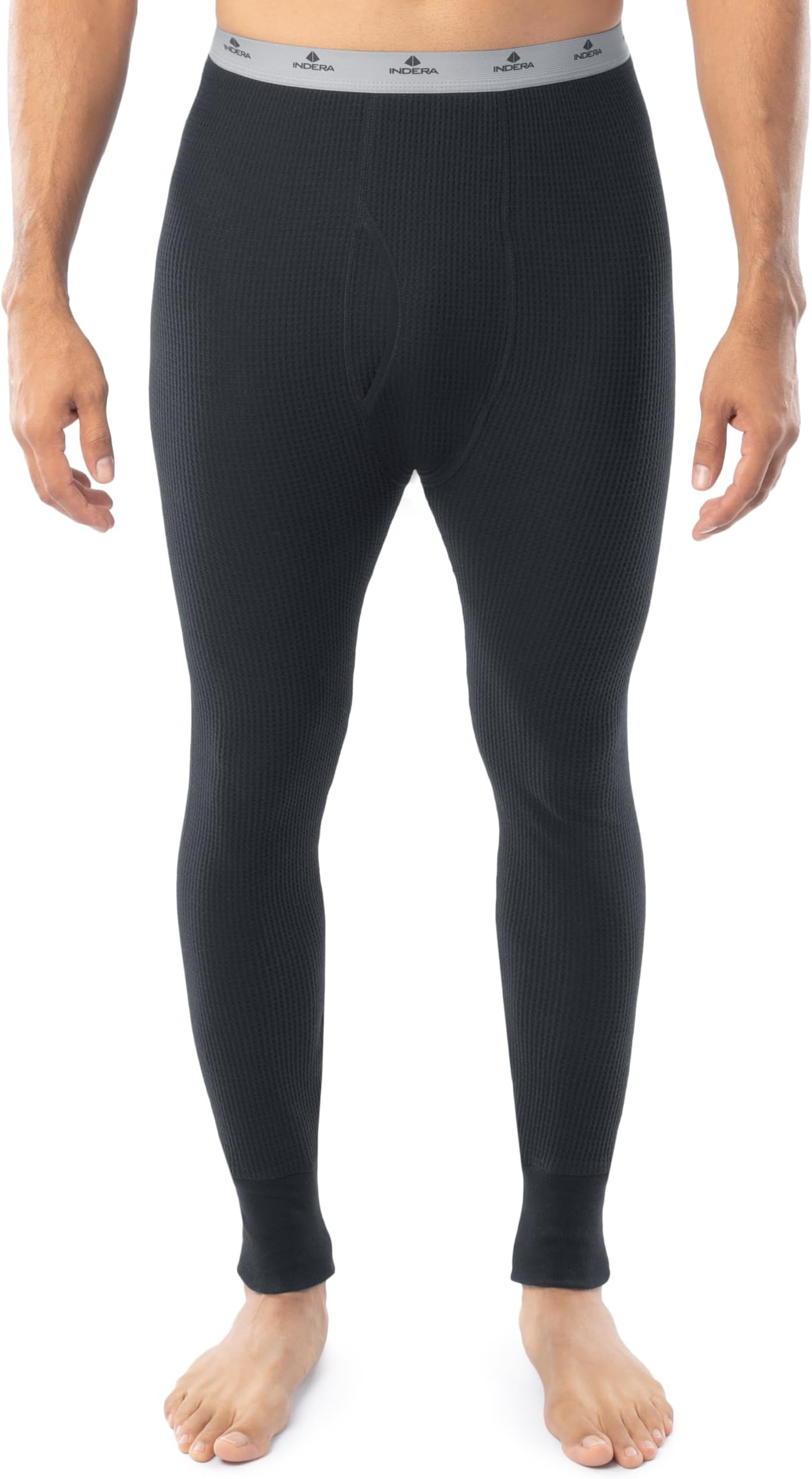 Men's Heavyweight Cotton Waffle Long Johns Thermal Underwear Bottom