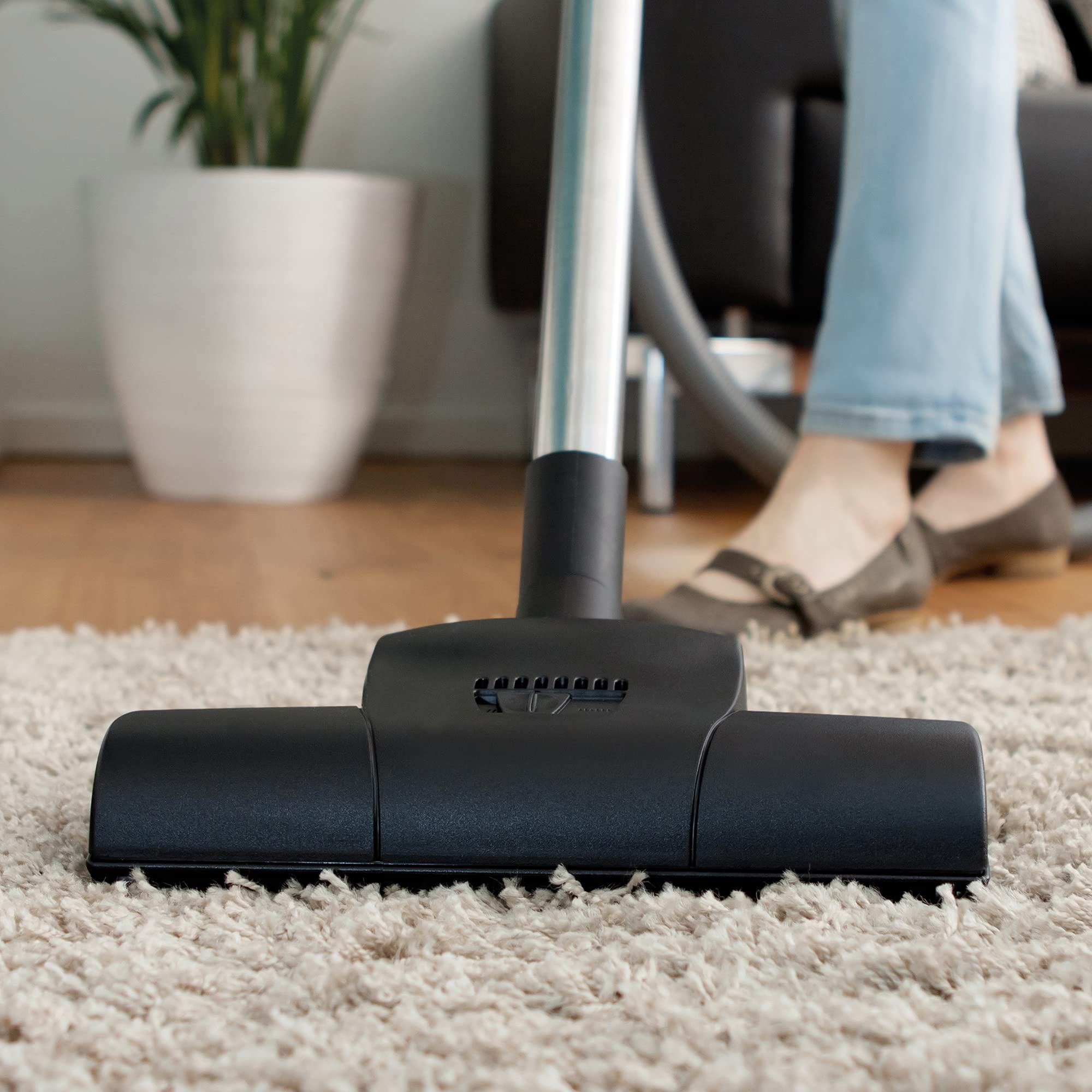Wessel-Werk TK280 Tierhaardüse 35mm | Turbobürste zur Entfernung von Hunde- und Katzenhaaren | ideal für Haustierbesitzer und Allergiker | inkl. Universaladapter passend für 32-38mm