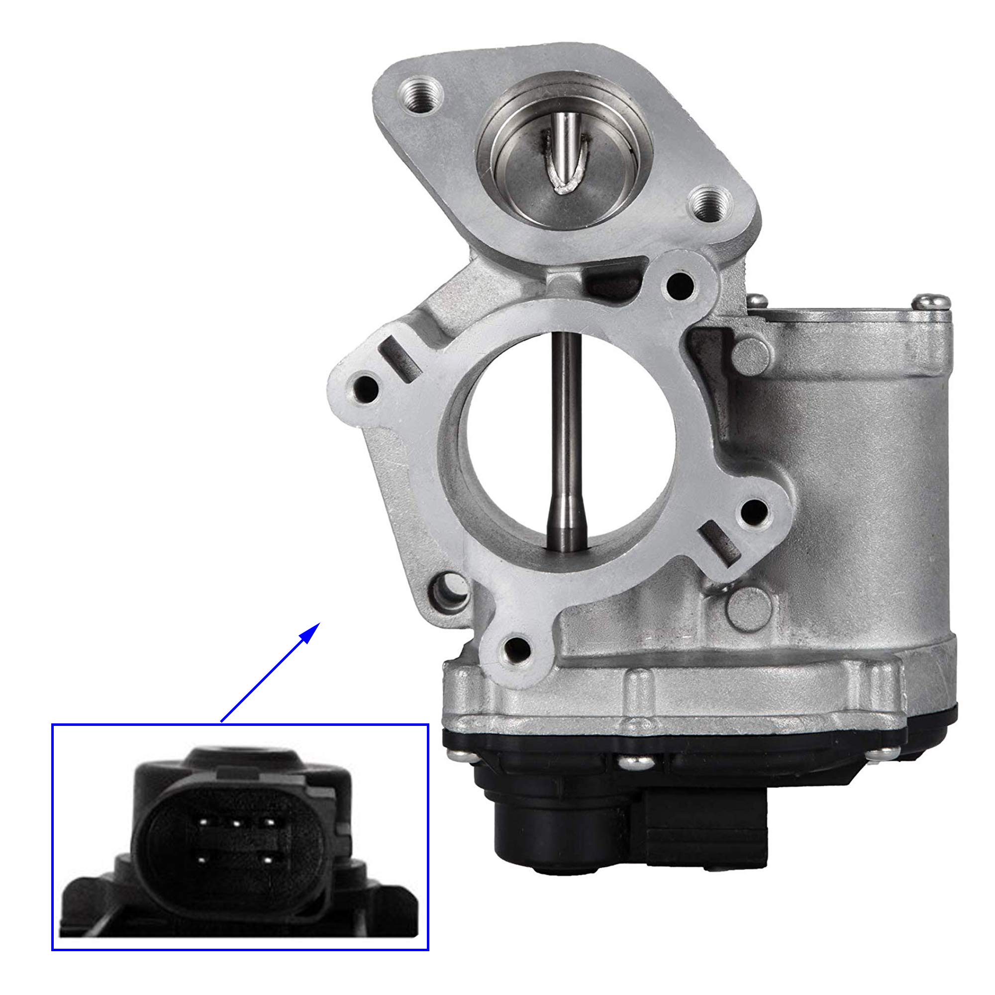 Partsline Vanne EGR compatible avec Qashqai Trafic 2.0 dCi