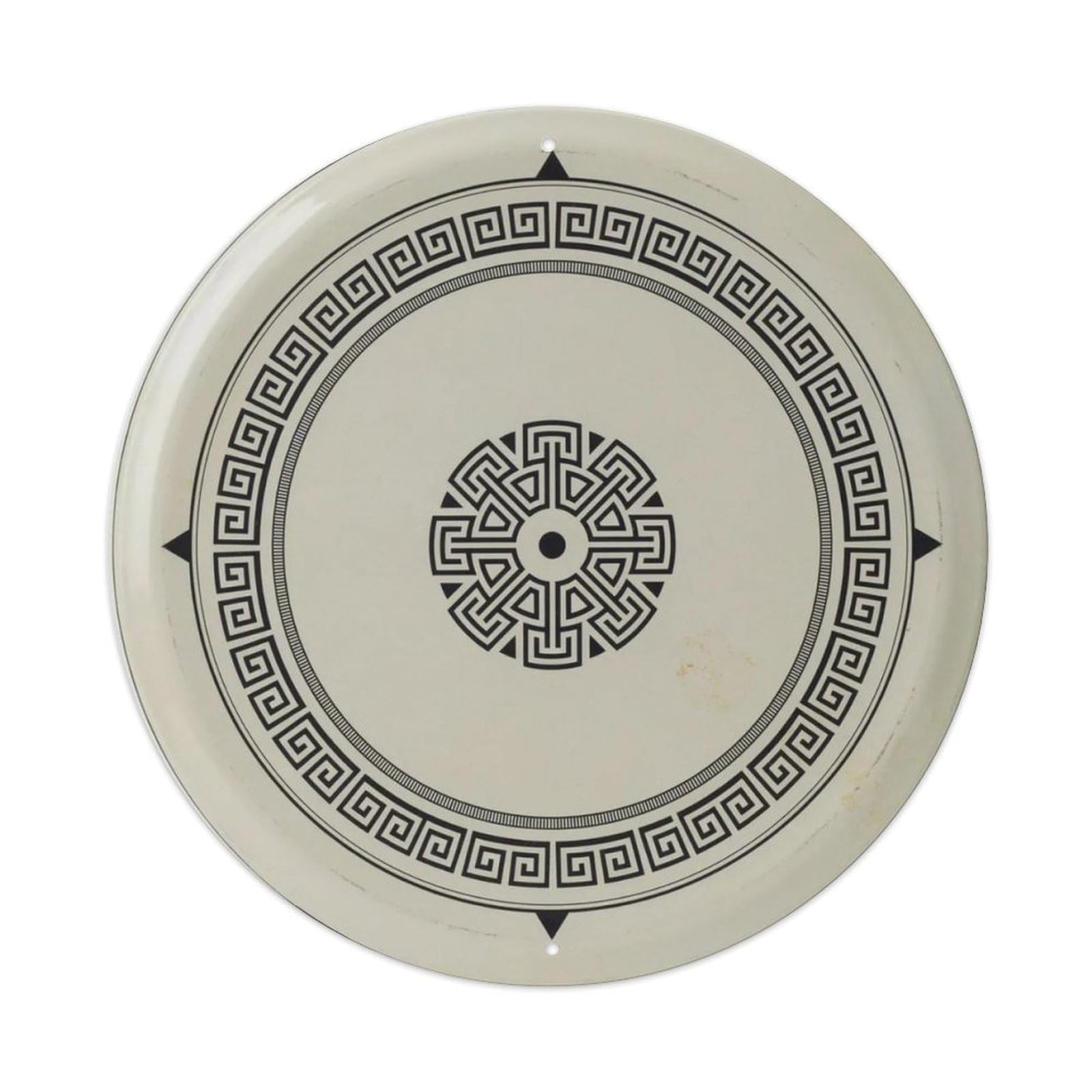 Round Ancient Art Sign Metal Tin Sign Plaque