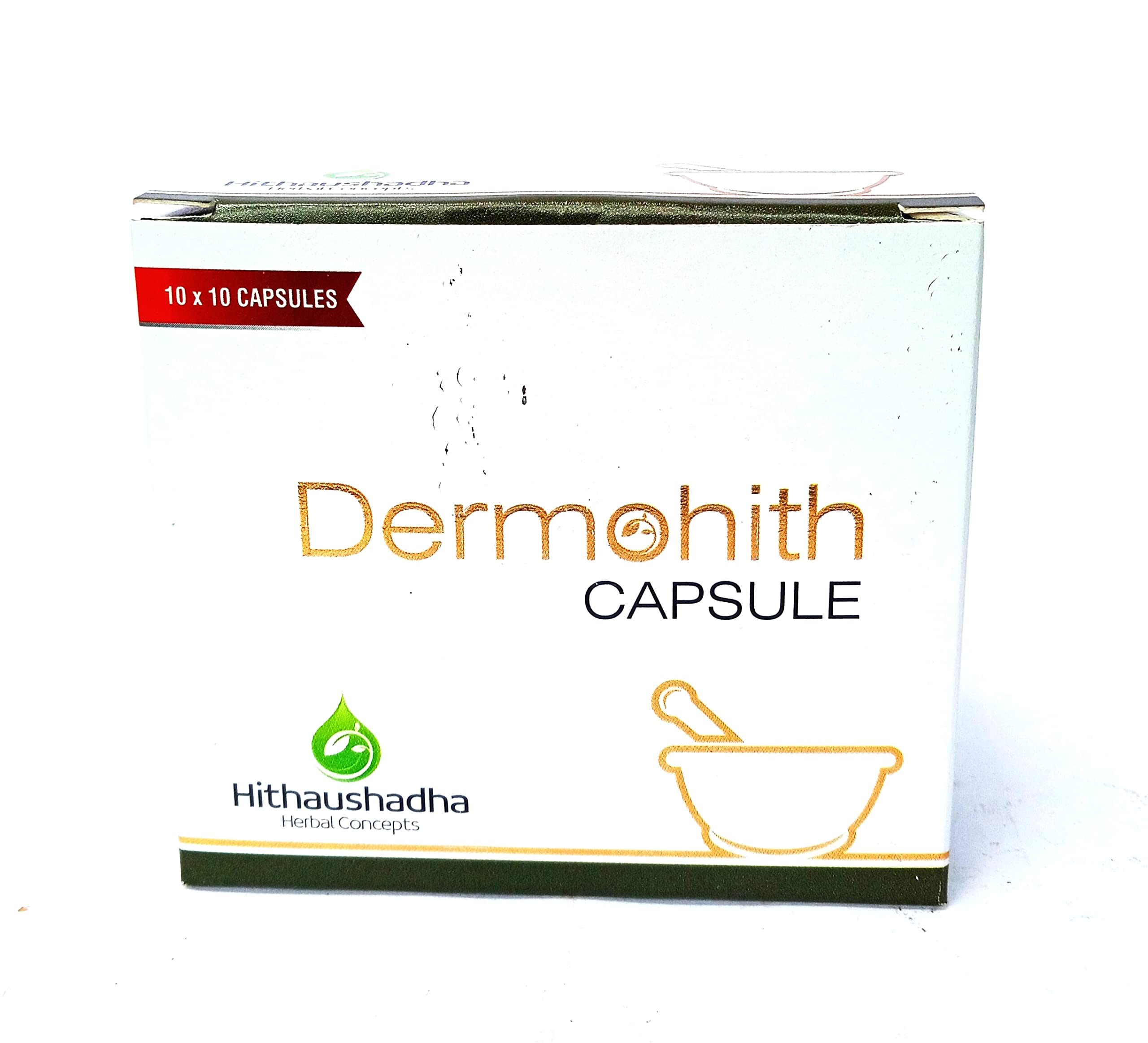Hithaushadha Herbal Concepts Dermohith Capsule, 500mg