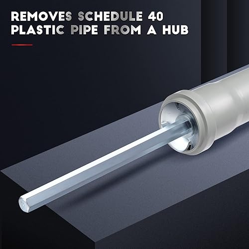 Miniatura 3 de Ahorrador de enchufe de broca para fontanería para taladro eléctrico de 12 pulgada de velocidad herramienta de escariador de tuberías para quitar