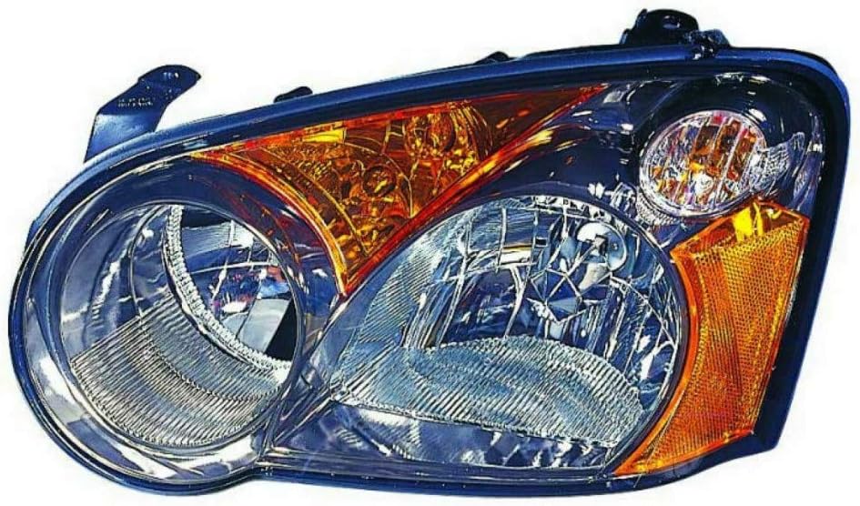 CarLights360 For Subaru Impreza 2004 Pair Driver and Passenger Side Headlight Assembly CAPA SU2502114C