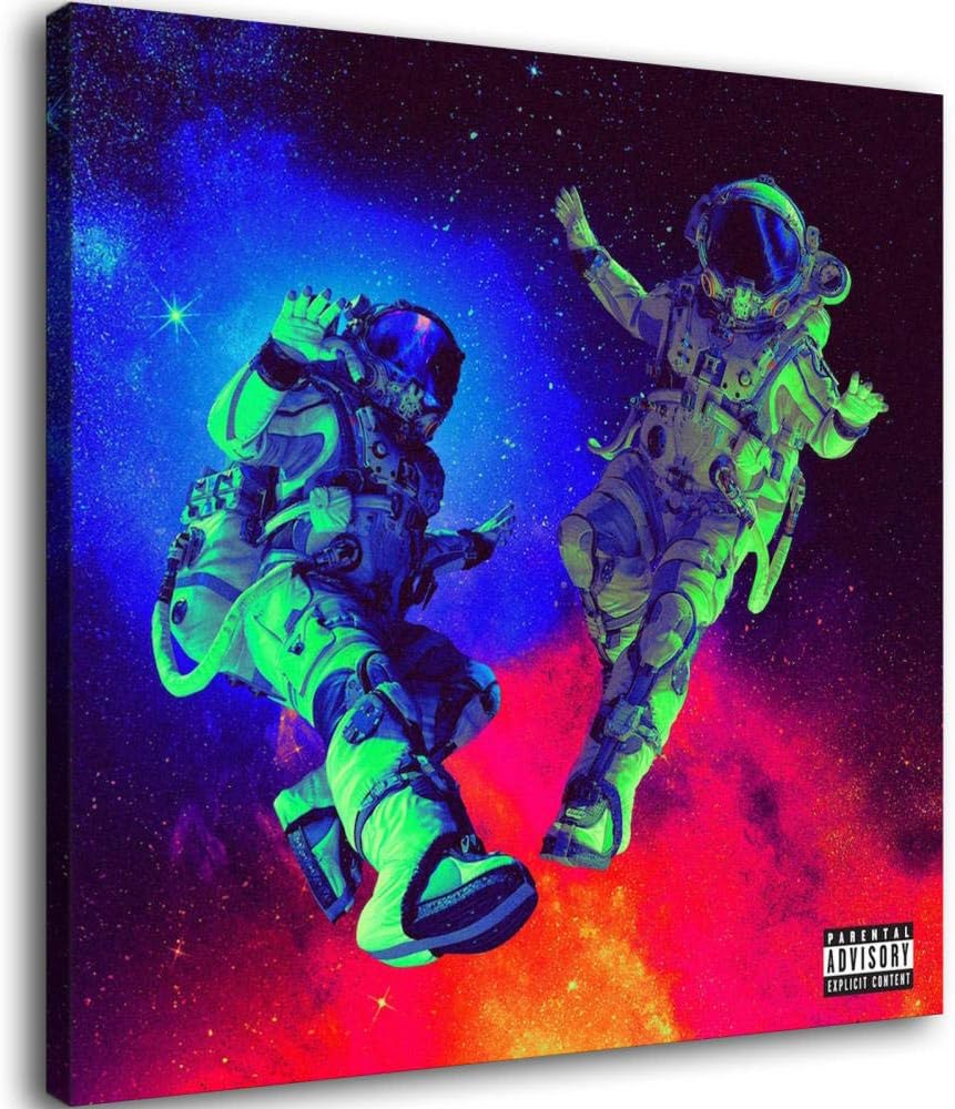 (Pluto X Baby Pluto) 2020 Album Cover Canvas Art Poster and Wall Art Picture Print Modern Family Bedroom Decor Posters