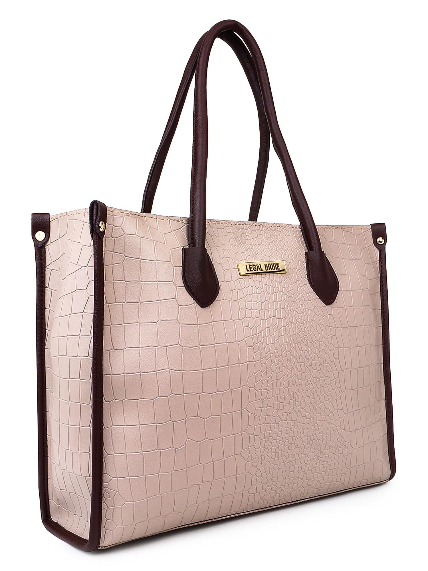 See full amazon price history chart for LEGAL BRIBE Women Crock Style Classic Tote Bag (Beige) LEGAL BRIBE Women Crock Style Classic Tote Bag (Beige) (B0CP9P6TZL) Amazon Price History, Amazon Price Tracker