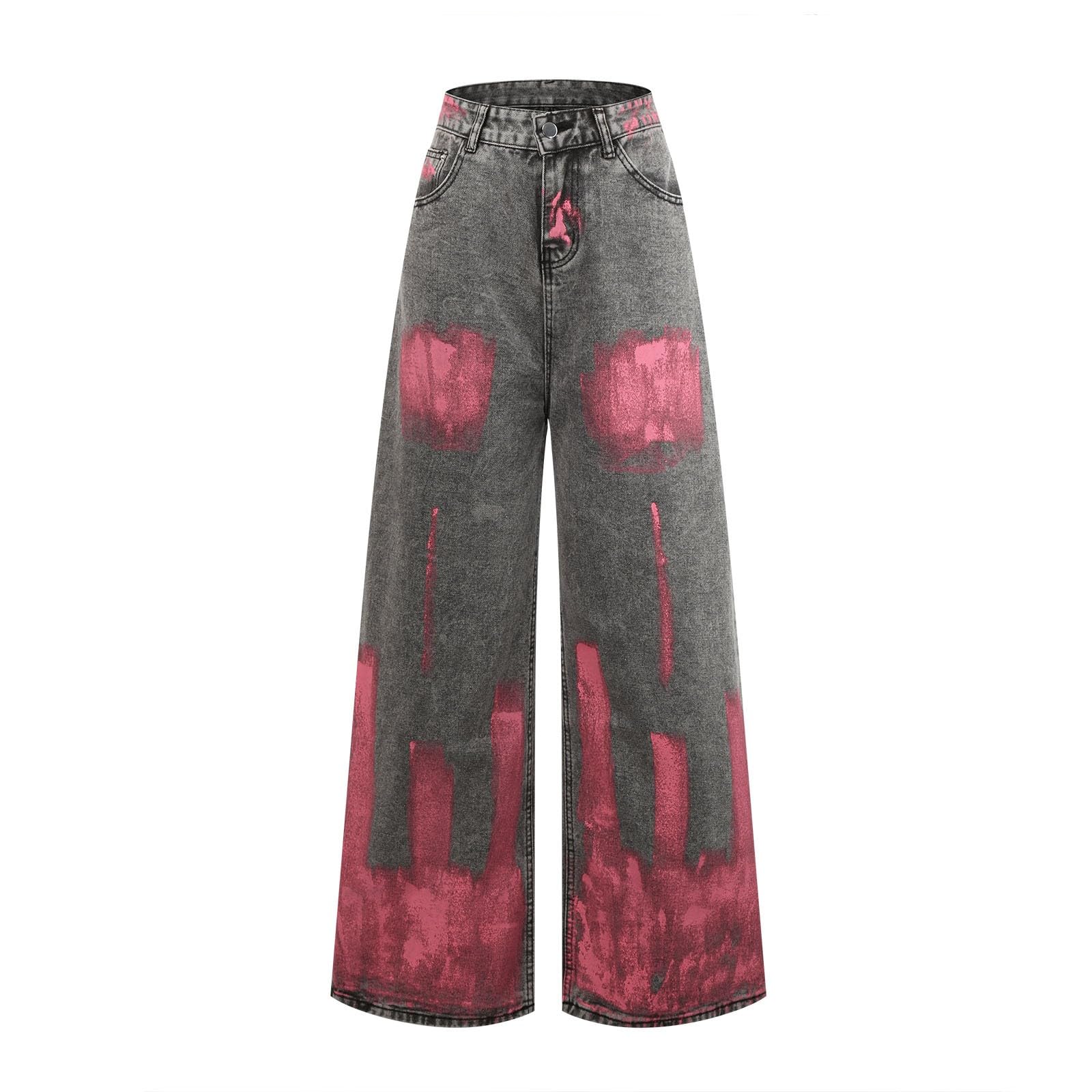 Vaqueros Anchos Mujer Ropa Pantalones Invierno Pantalón Casual Baggy Vaquero Tejanos Ligero Tallas Grandes Primavera Rectos Elasticos Jeans