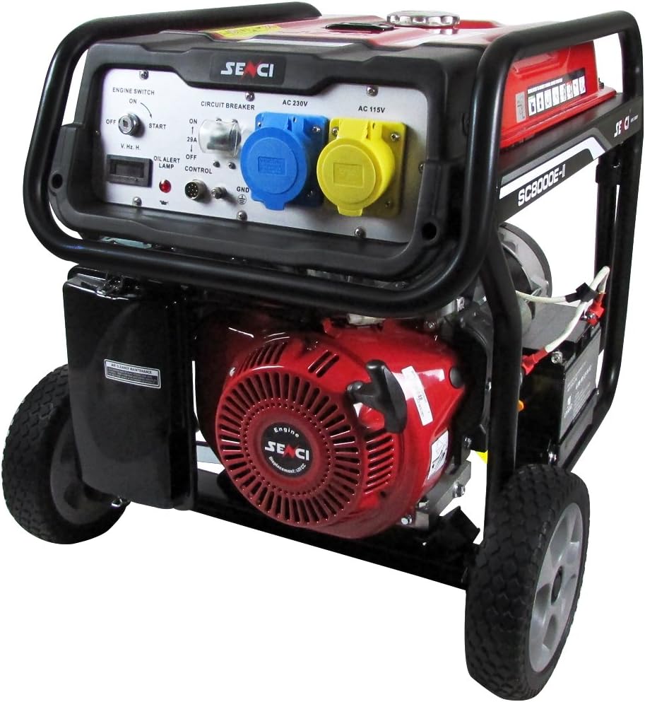 SC8000-II Frame Mounted Petrol Generator 7kw