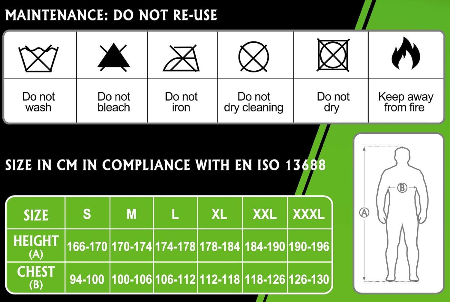 🔥 Raytex 5 Pack SMS Disposable Hooded White Coveralls Suit Chemical Protective Elastic Wrist Zipper Front Closure(X-Large)