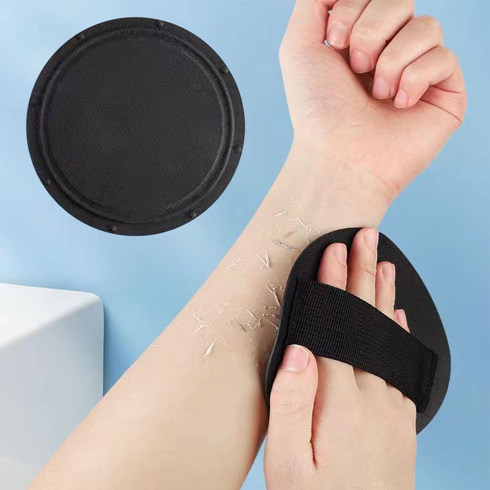 Shower Scrubber for Body | 5Pcs Rubber Shower Body Scrubber | Round Towel Deep Cleaning for Elderly Care Spa Dry Brushing Post-Workout Skin Exfoliation Hygiene