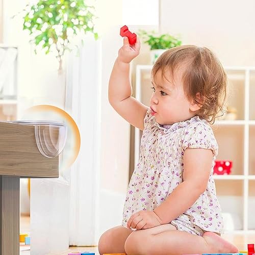Miniatura 4 de 16 protectores de esquina para bebé, protectores de esquina de mesa transparentes a prueba de bebés, productos de seguridad para bebés, esquinas y