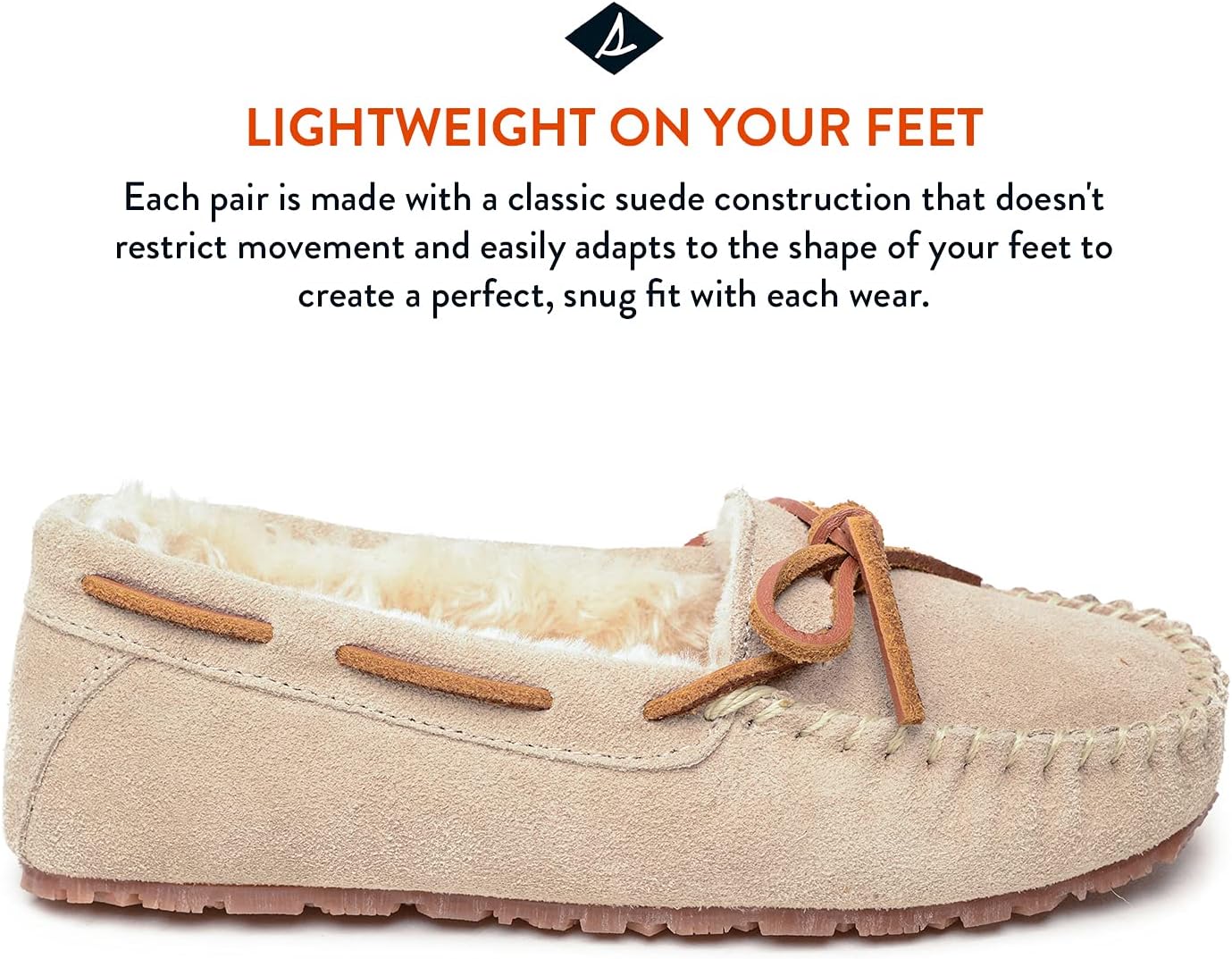 Sperry Women's Trapper Slippers, Stone, 7 M US