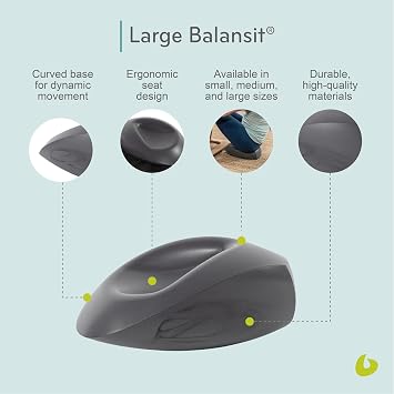 Balanced Body Balansit, Balancing Seat Cushion for Pilates Workouts
