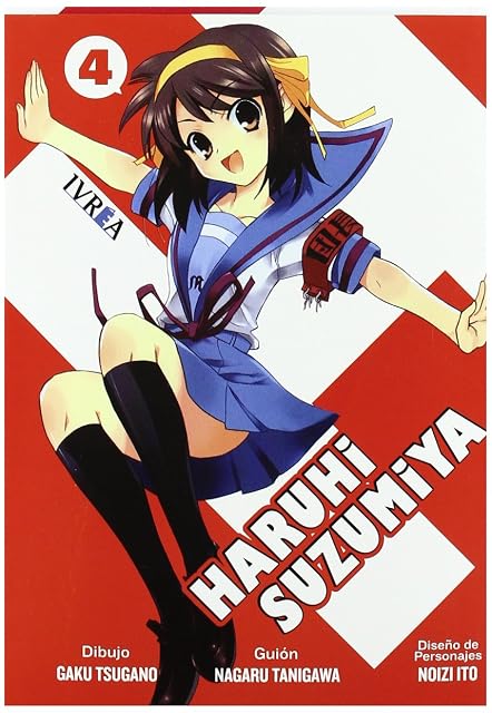 Portada de Haruhi Suzumiya, 4