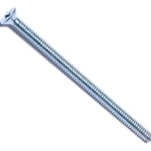 Hard-to-Find Fastener 014973288044 Phillips Flat Machine Screws, 6-32 x 2-1/2, Piece-20, zinc