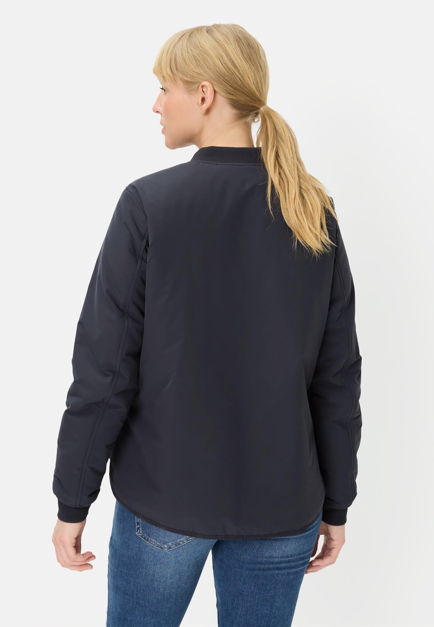 camel active Damen Jacke mit 2-Wege-Reißverschluss