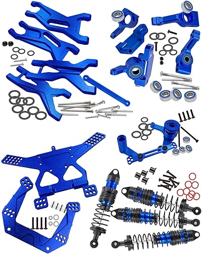 Pieza de actualizaciones para 110 Slash 2WDSlash 2WD VXL, aleación Big Bore RC amortiguador de choques, brazo de suspensión, bloque de rueda,