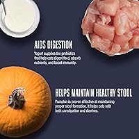 Vista 4 de Whole Life - Suplementos diarios diarios para el intestino para mascotas, probióticos para gatos para aliviar el estreñimiento, antidiarrea, remedio