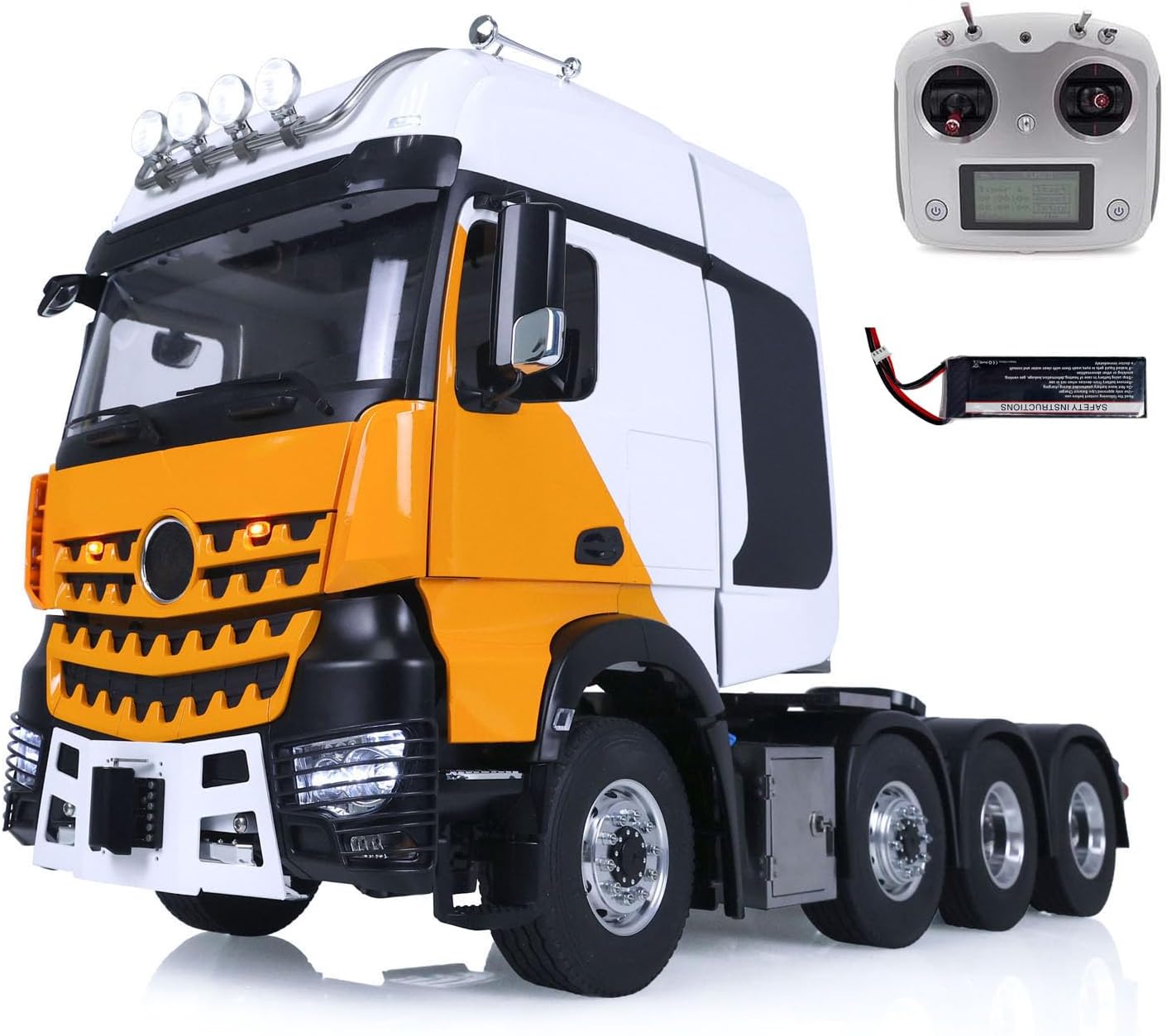 TOUCAN RC HOBBY 1/14 LESU Metal RTR DIY RC Tractor Trucks for Remote Control Cars