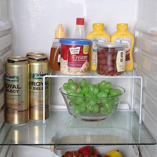 Miniatura 3 de Estantes de cocina, mini estante de almacenamiento para organización de gabinete, organizador de almacenamiento para cocina, refrigerador, gabinete,