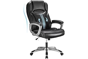 Wide Ergonomic Office Chair for Ample Support