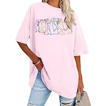 BANGELY Fantastical Shirt Women Cute Embroidered Dreamy Princess T-Shirt Family Vacation Shirt Casual Short Sleeve Tee Top