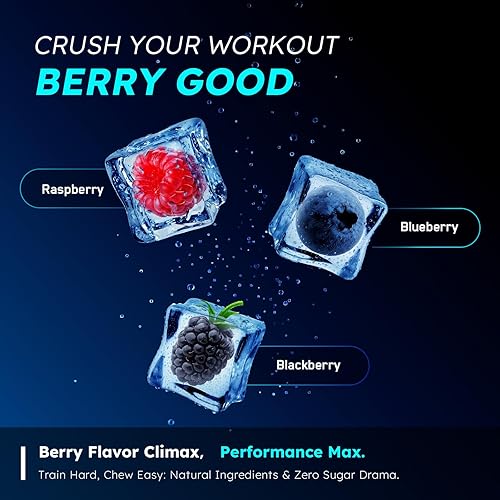Miniatura 12 de Gomitas de monohidrato de creatina para hombres y mujeres, paquetes de creatina de viaje masticables veganos sin azúcar (0.28 oz por paquete)