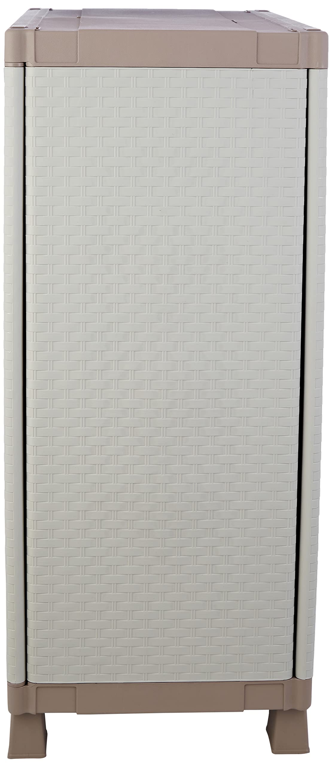 Terry, C-Rattan 680, Armario 2 Puertas y 1 Estante Interno. 68x39x91,5 cm