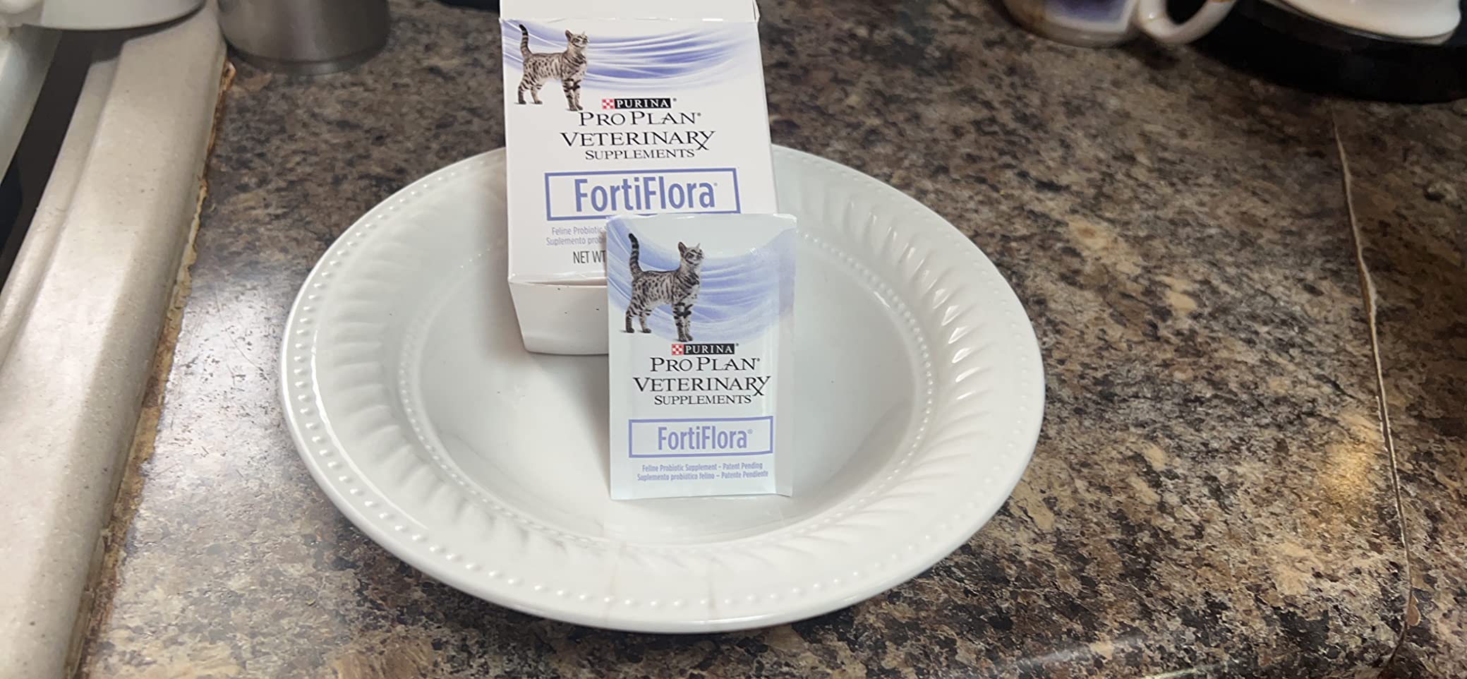 7/mo Finance Purina FortiFlora Cat Probiotic Powder Supplement, Pro