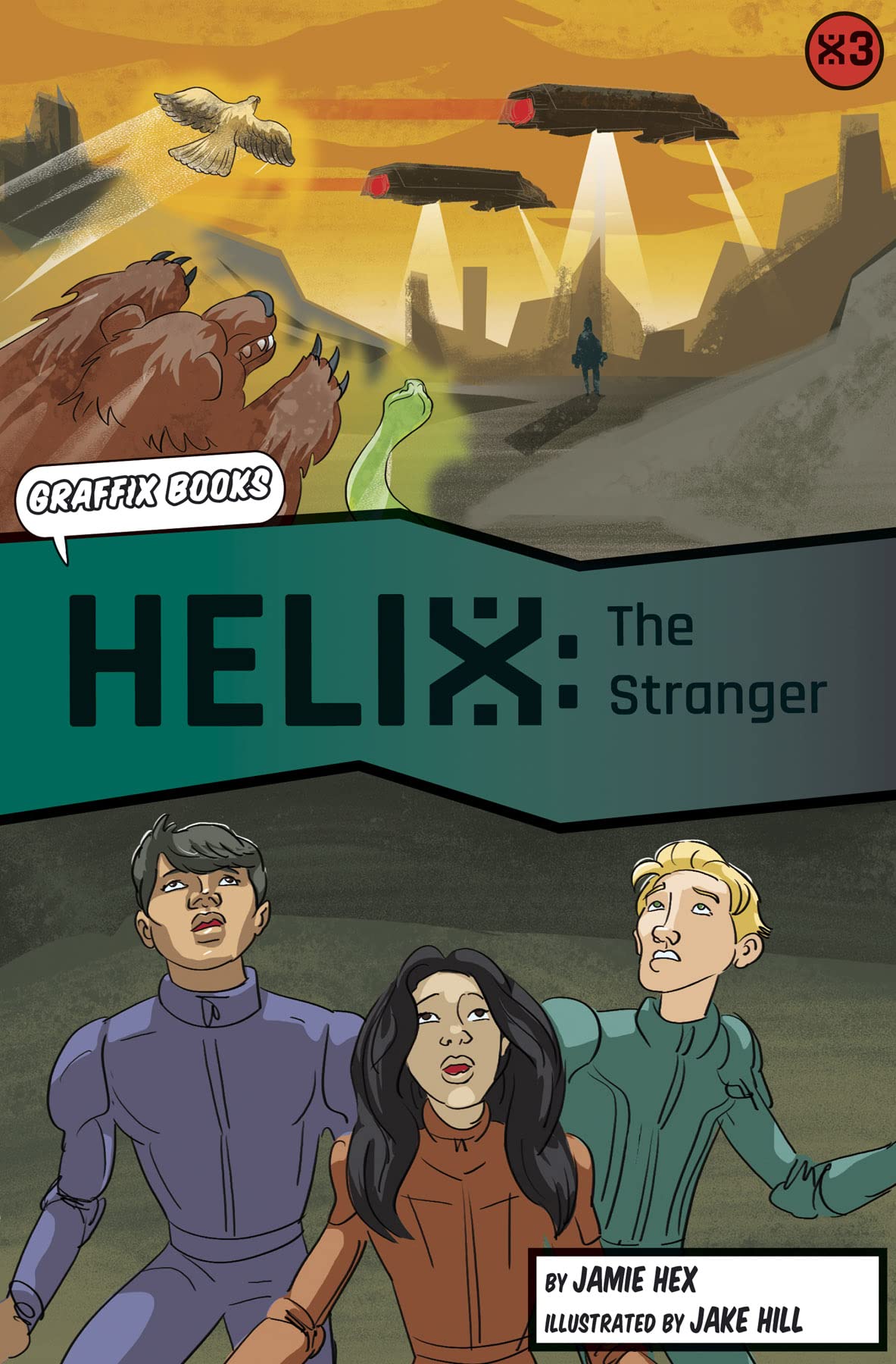 Helix: The Stranger (Graphic Reluctant Reader) (Maverick Graphic Reluctant Readers)