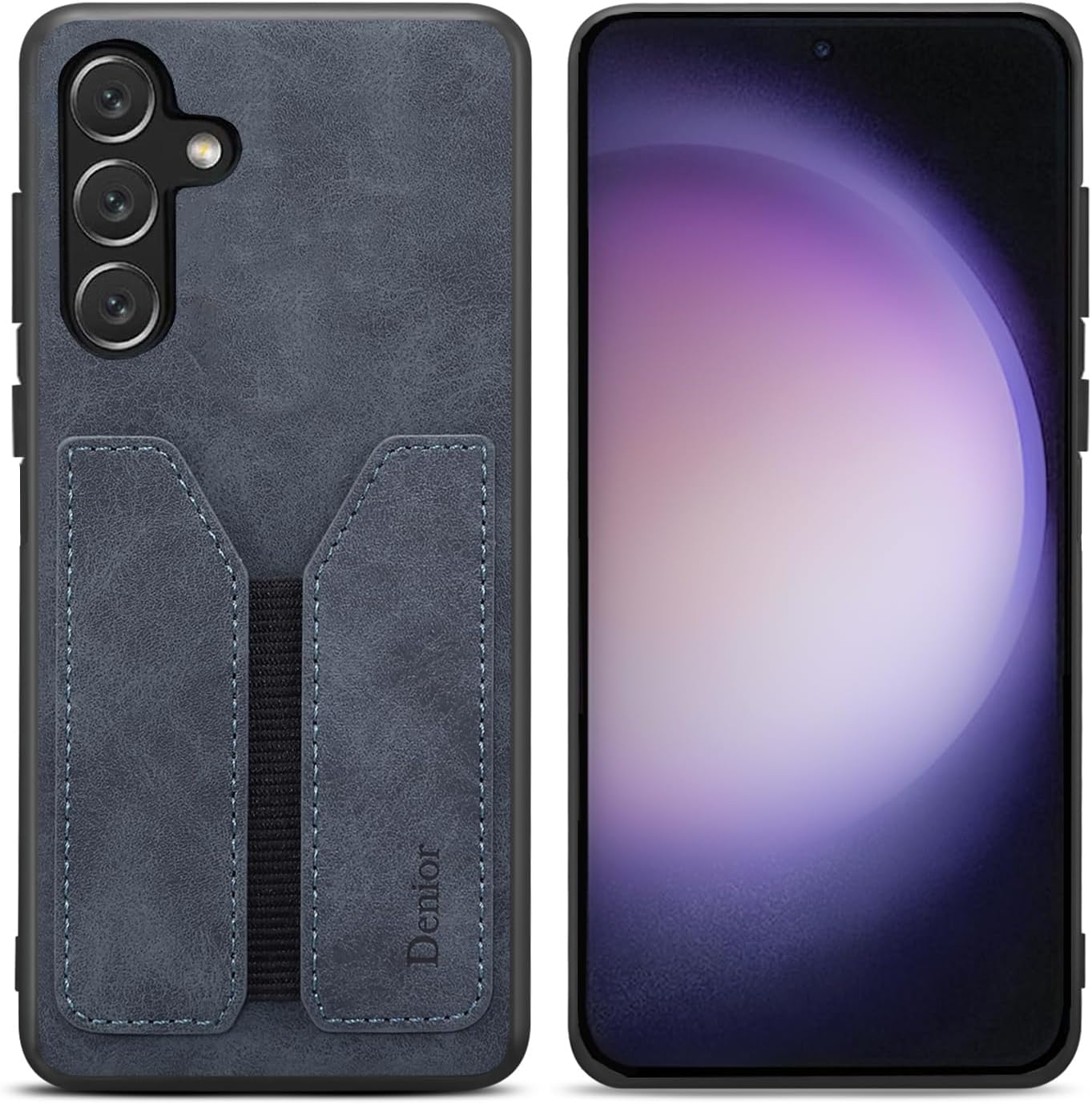 Kowauri for Samsung Galaxy S24 FE Case,PU Leather Wallet Case with Credit Card Slot Holder Ultra Slim Protector Case for Samsung Galaxy S24 FE 5G (Gray) - Image 7