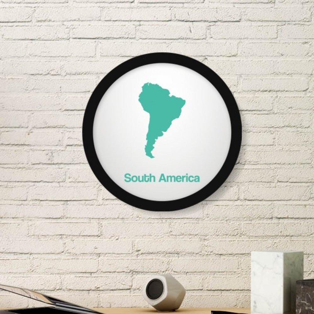 Cadre photo ronde en bois cadeau idéal illustration Amérique du Sud pour proche