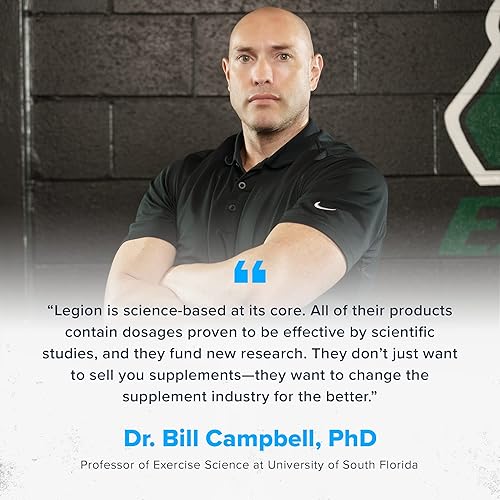 Miniatura 5 de Polvo de proteína de suero aislado de LEGION Whey+ de vacas alimentadas a pasto - Polvo de proteína de suero aislado de baja caloría, sin