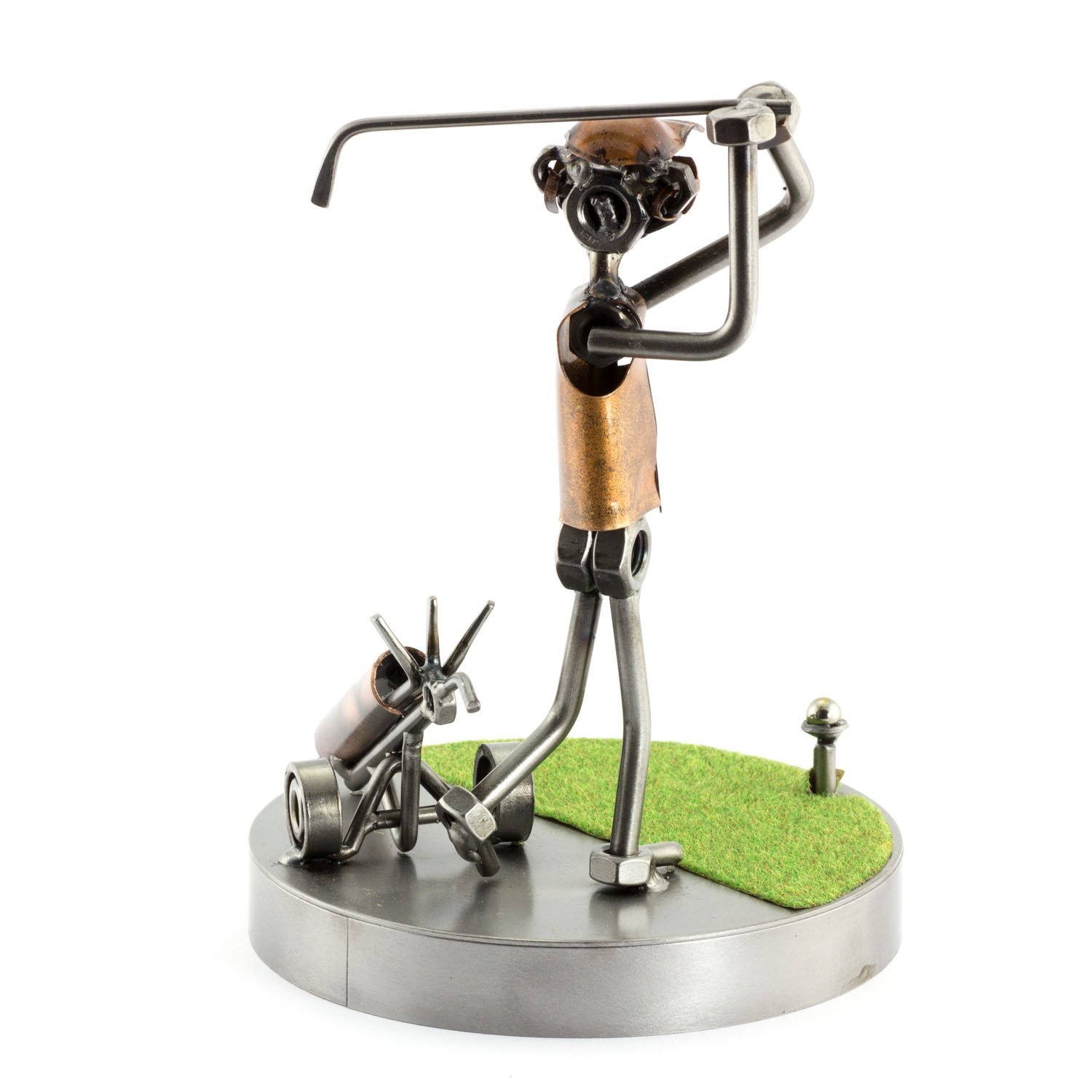 Steelman24 Schraubenmännchen Golf Abschlag auf dem Grün