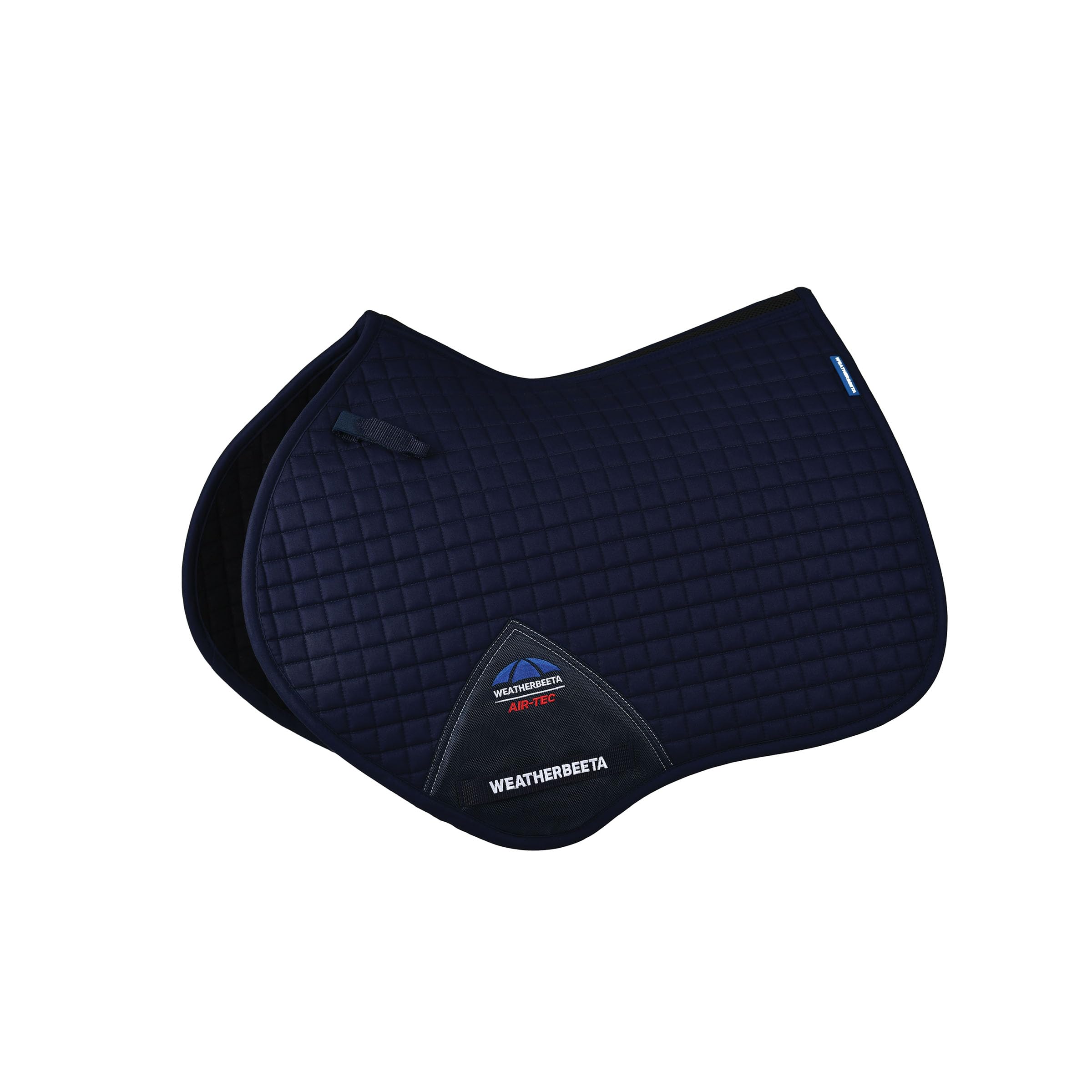 WeatherBeeta Prime Air-Tec Jump Shaped Saddle Pad, Navy, Small — image 1