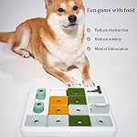 Barkwhiz Jouet de traiteur pour chiens, Jouets interactifs pour chiens Différents niveaux de jeu, Nourriture lente pour chiens Stimulation mentale, Puzzle pour chien, Jouet pour chiens pour grands petits chiens moyens