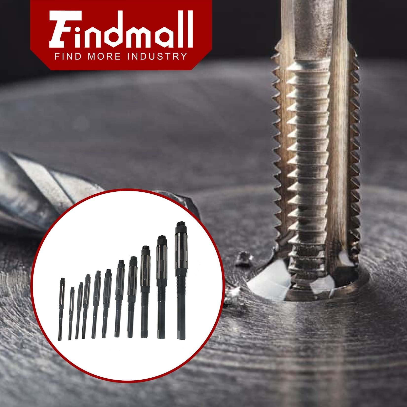 Adjustable Reamers Set - High Speed Steel, 11 Pcs -4