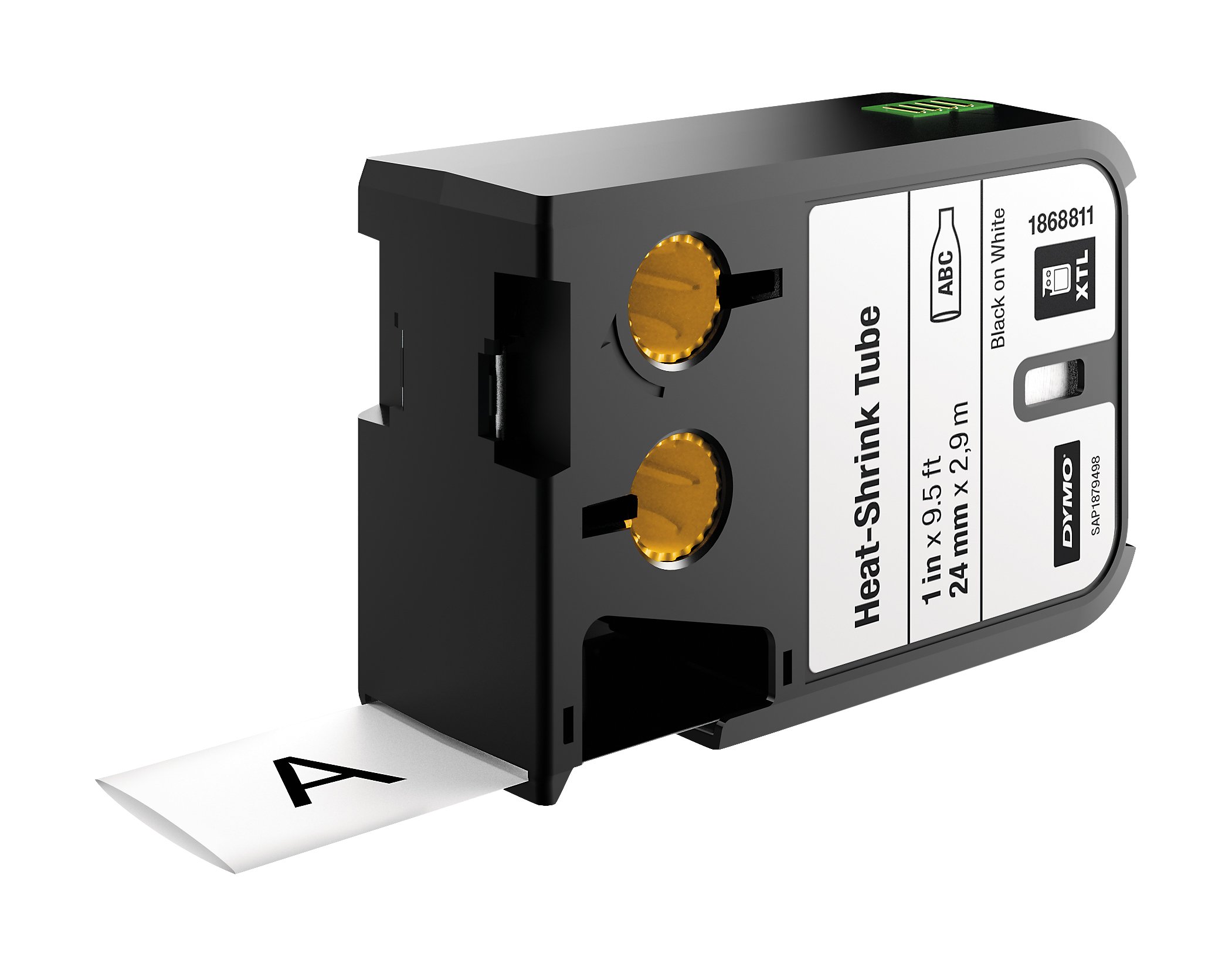 Etichette Tubo Termoretraibile Nastro Termoretraibile Bianco/giallo Per Stampanti Brother Dymo - Larghezze 6/9/12/18/24 Mm Ricarica Nastro 6mm 9mm 12mm - Foto 10