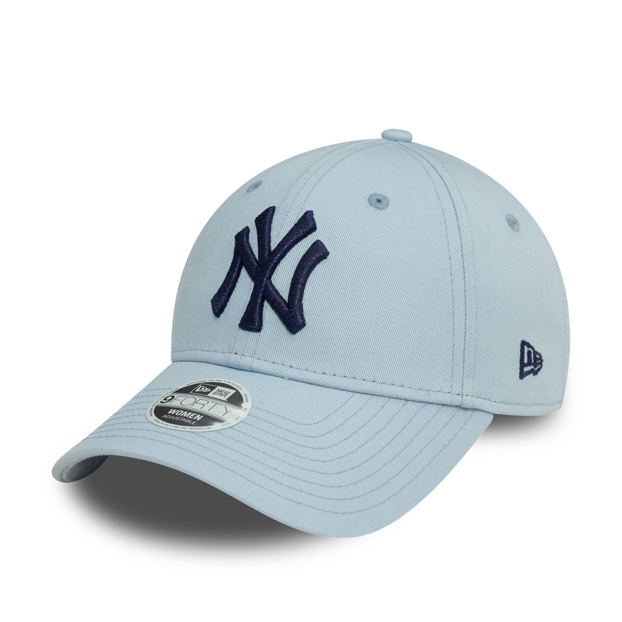 New Era New York Yankees Cap for Women Curved Visor Team Logo Adjustable MLB Fan hat Blue — image 1