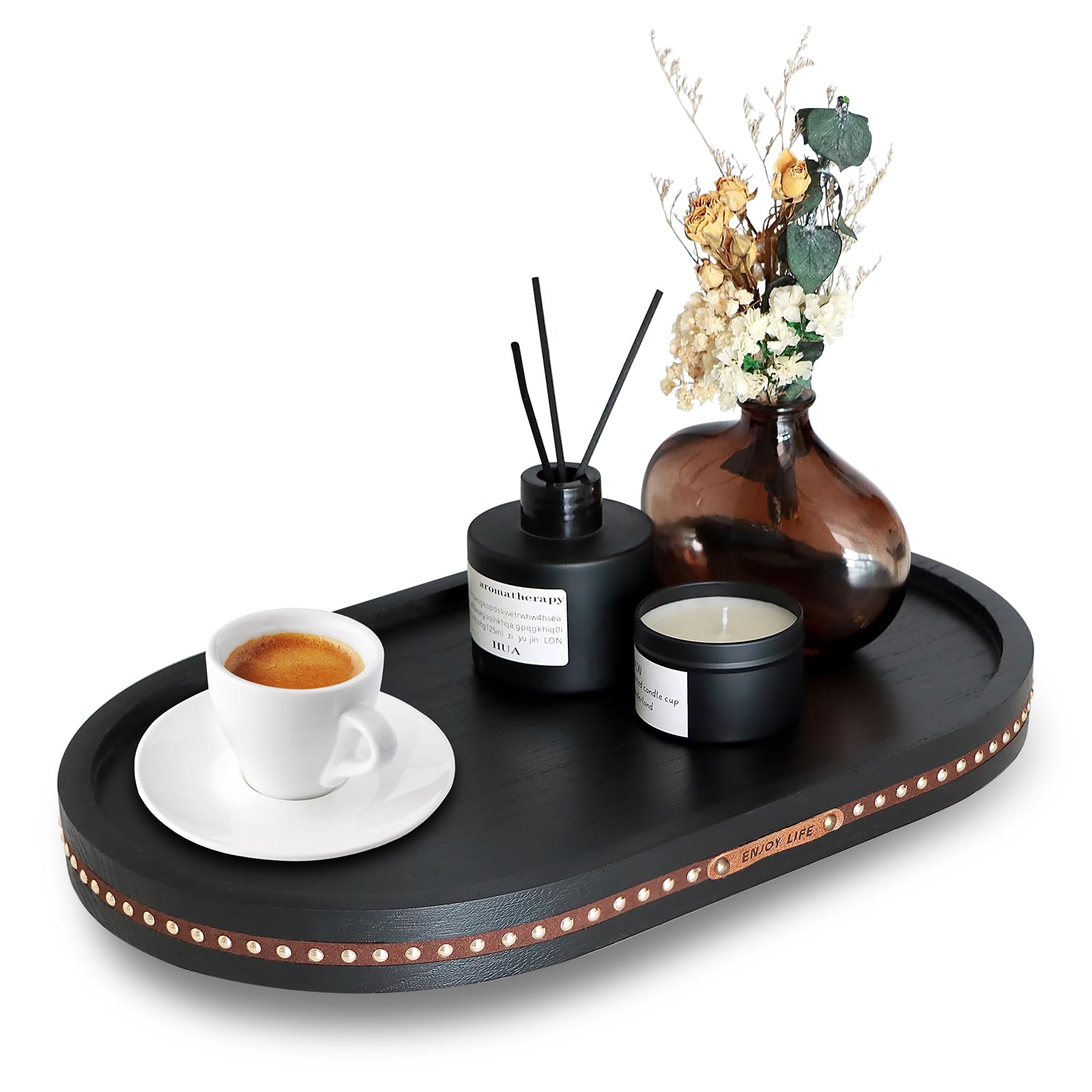 Plateau de table basse élégant pour une décoration de salon moderne