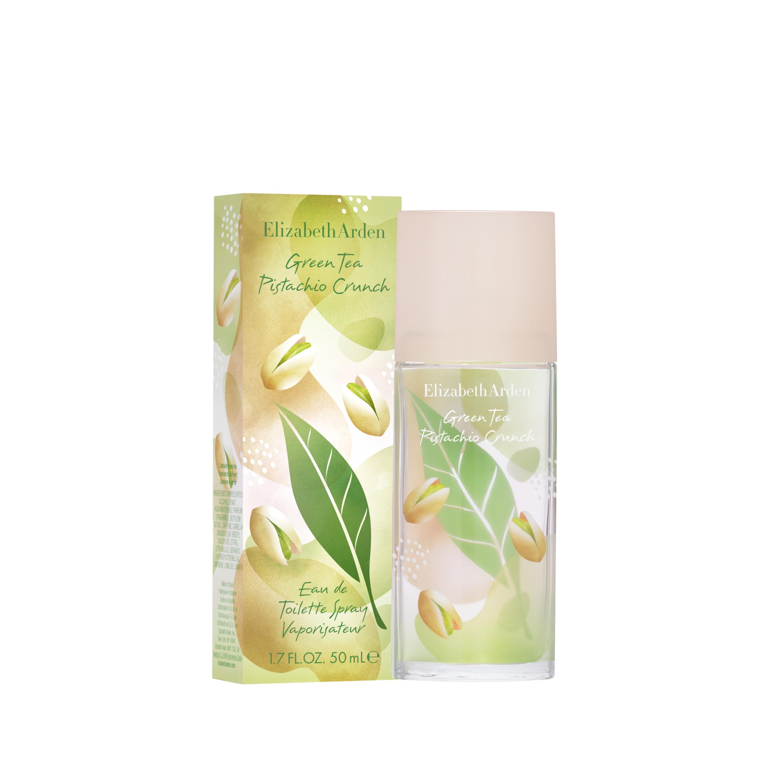 Elizabeth Arden - Green Tea, Eau de Toilette Perfume with Natures like Pistachio Crunch, Refreshing, Floral and Citrusy Fragrance, Awakens the Senses, Revitalises - 50 ml