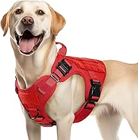 Vista 97 de rabbitgoo Tactical Dog Harness for Large, Heavy Duty Pet Harness with Handle, No-Pull Service Vest Large Breed, Adjustable Military Dog Vest for