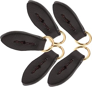 SEWOART 5 peças puxador de zíper mochila de bagagem bagagem etiquetas de roupas abas de substituição com zíper cabeça de zíper substituível kit de reparo de zíper mochila cabeça com zíper destacável bolsa com aba de zíper