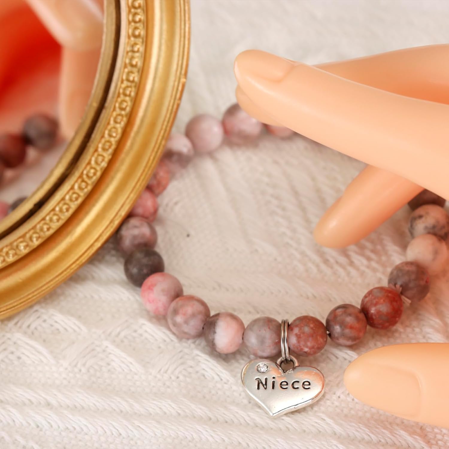 HUTIMY Niece Bracelet from Aunt Auntie Women Jewelry Unique Happy 18Th Birthday Gifts for Niece - Image 7