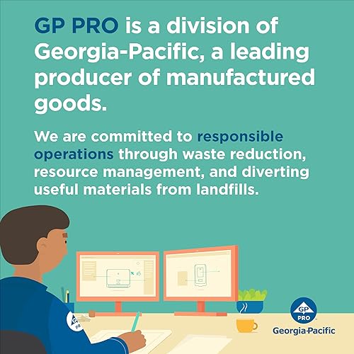 Miniatura 11 de Georgia-Pacific - Toallas de papel Preference de un pliegue, color blanco, C-Fold, 12