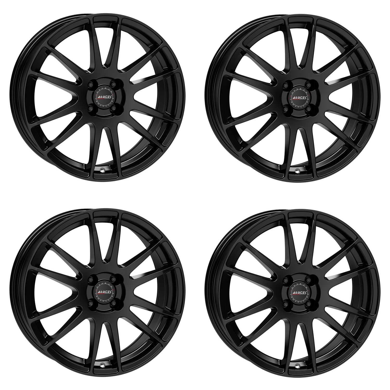 Alutec felgi Monstr 6.5Jx16 ET45 4 x 100 czarne racingowe kompatybilne z SUZUKI Splash Swift